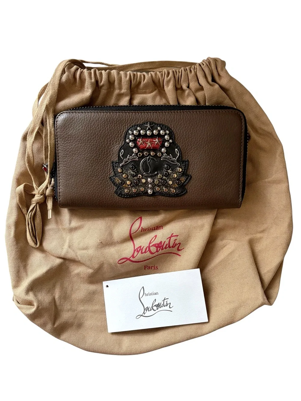 Christian Louboutin zip cards